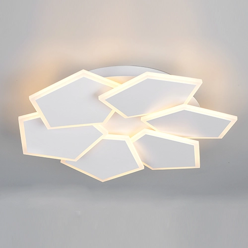 Unique ceiling lamp Zaya S white