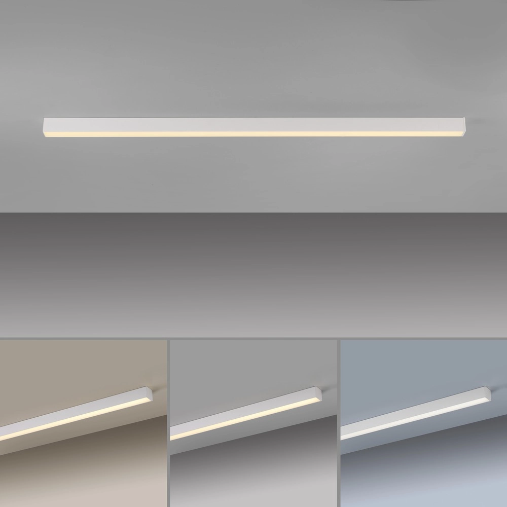Sleek led bar Pure Lines Straight 110cm - white Paul Neuhaus 4012248395820