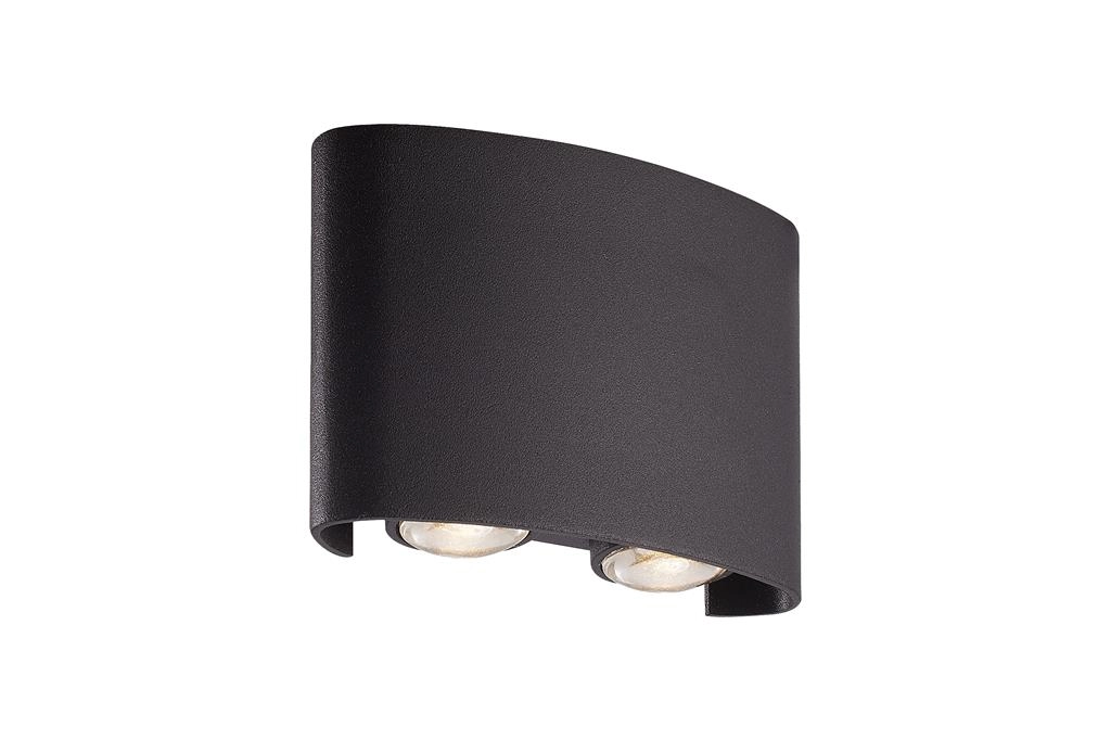 Wall lamp Shadows S black
