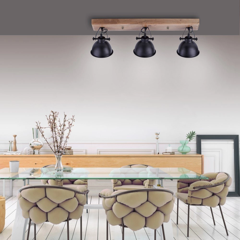 3-light surface-mounted spotlight Samia Just Light 4043689957384