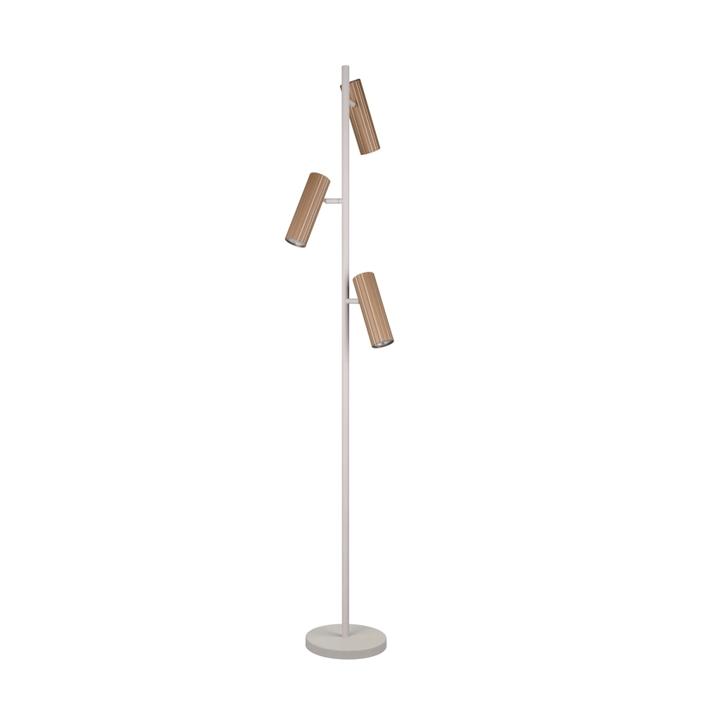Design floor lamp Soka mocha brown Trio 4017807670196
