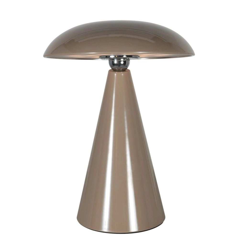 Rechargeable table lamp Mush Brown