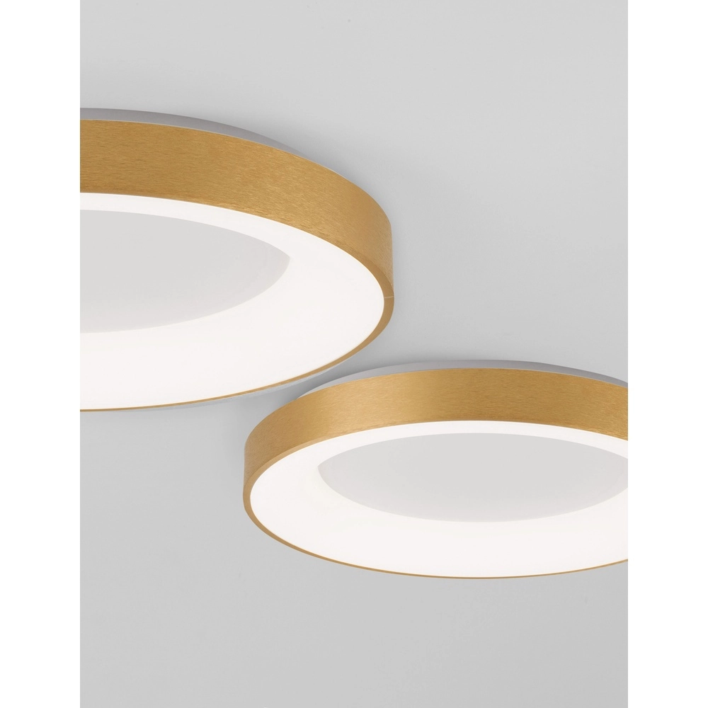 Ceiling lamp Rando Thin gold Ø 60cm Lyora 5212017420114