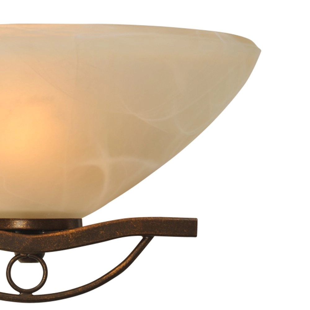 Wall lamp Bolzano 10cm bronze brown Masterlight 8718121011530