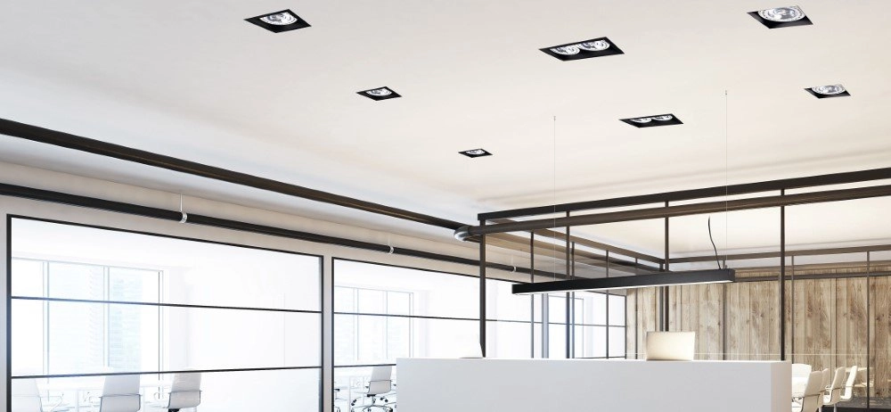 Trimless recessed spot Mod ES111 black Lyora 5903139940498