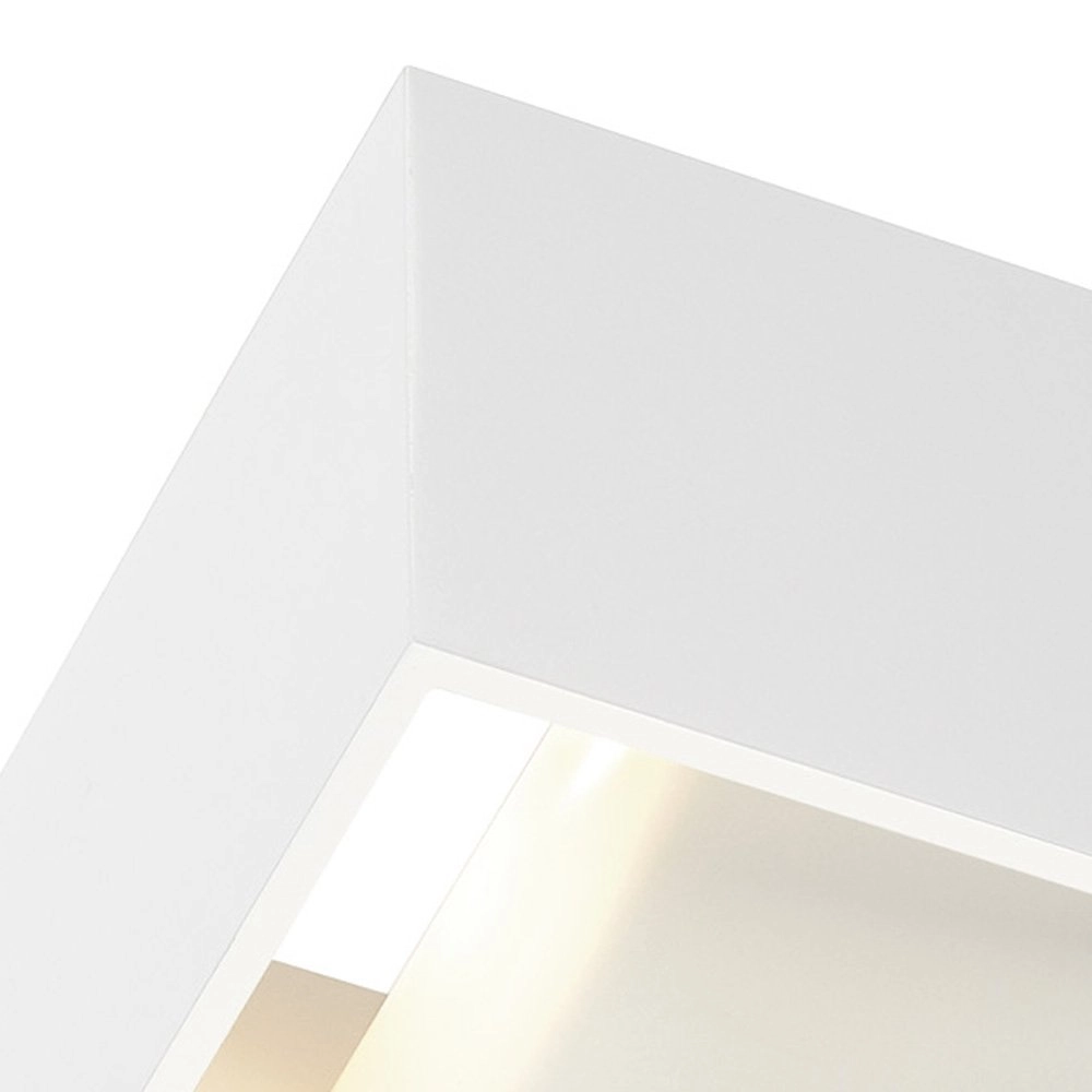 Wall lamp Logs Up - Down square white SLV 4024163189316