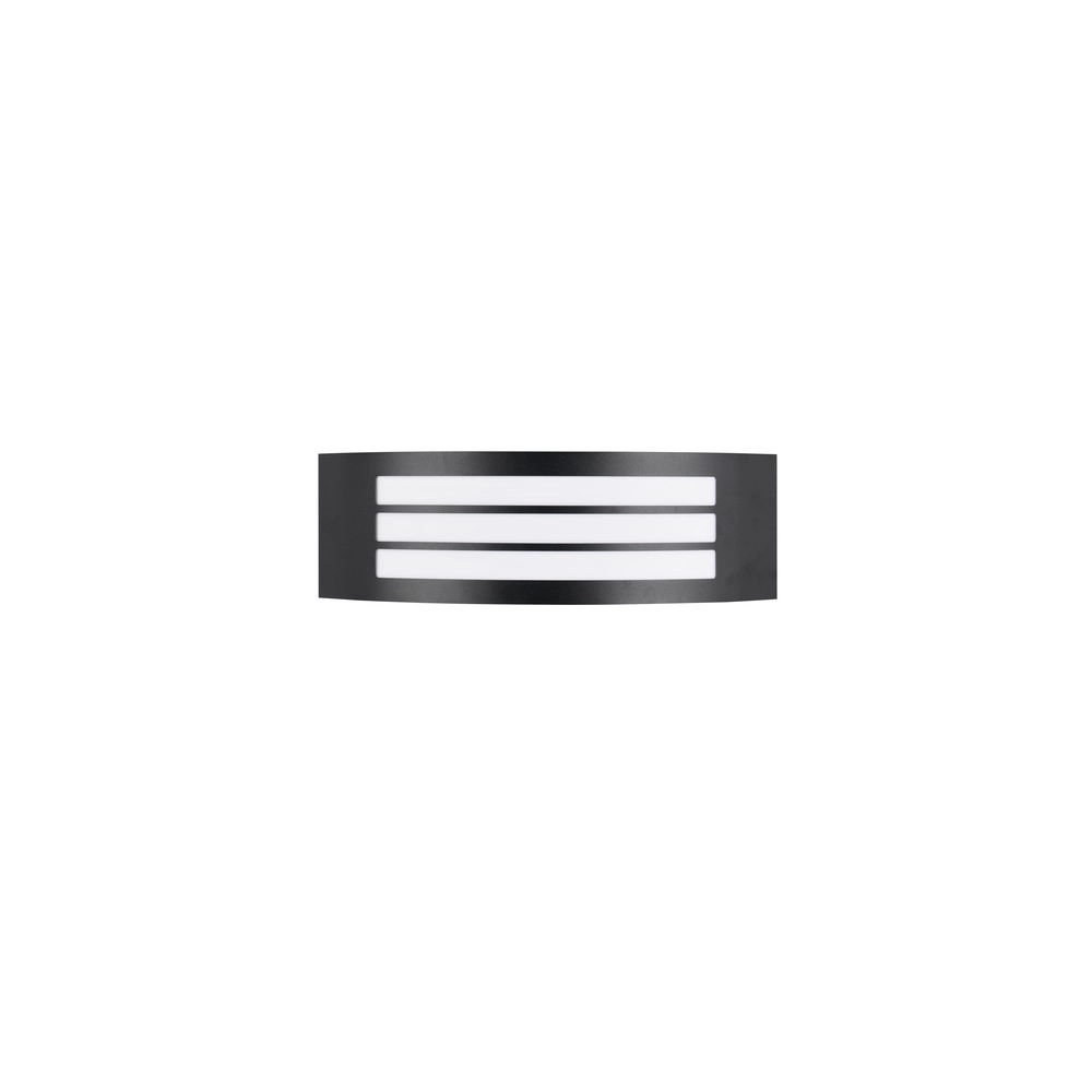 Black wall lamp Ceuta Front door Trio 4017807687637