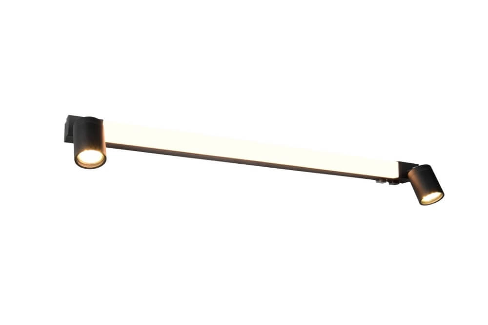 Mirror lamp Enrico 90cm - black Trio 4017807615654