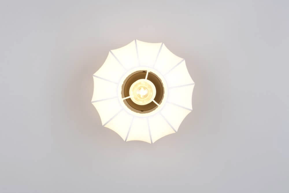 White design ceiling lamp Madleine Ø 25cm Trio 4017807638240