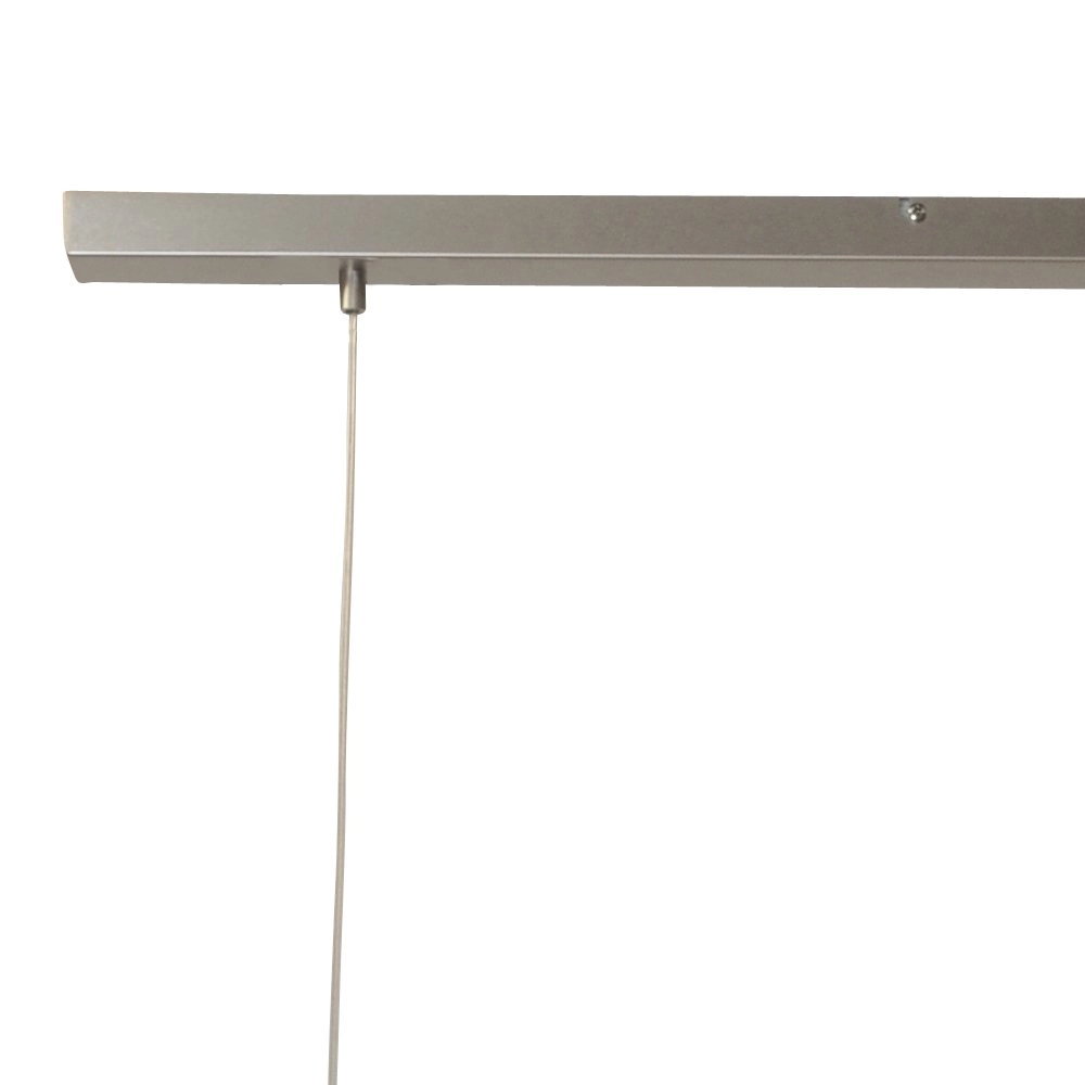 Dining room hanging lamp Concepto 2x40 silver gray Masterlight 8718121107592