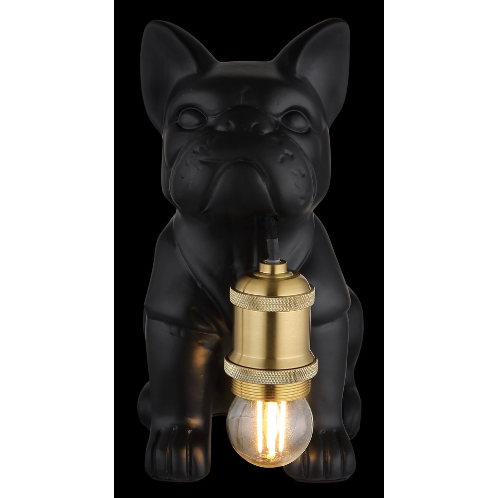 Table lamp Dogo dog black Globo 9007371569328