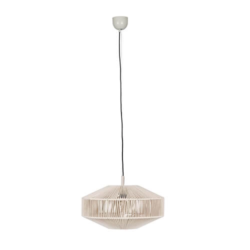 Rope Pendant Light Svea Ø 46cm Trio 4017807617252