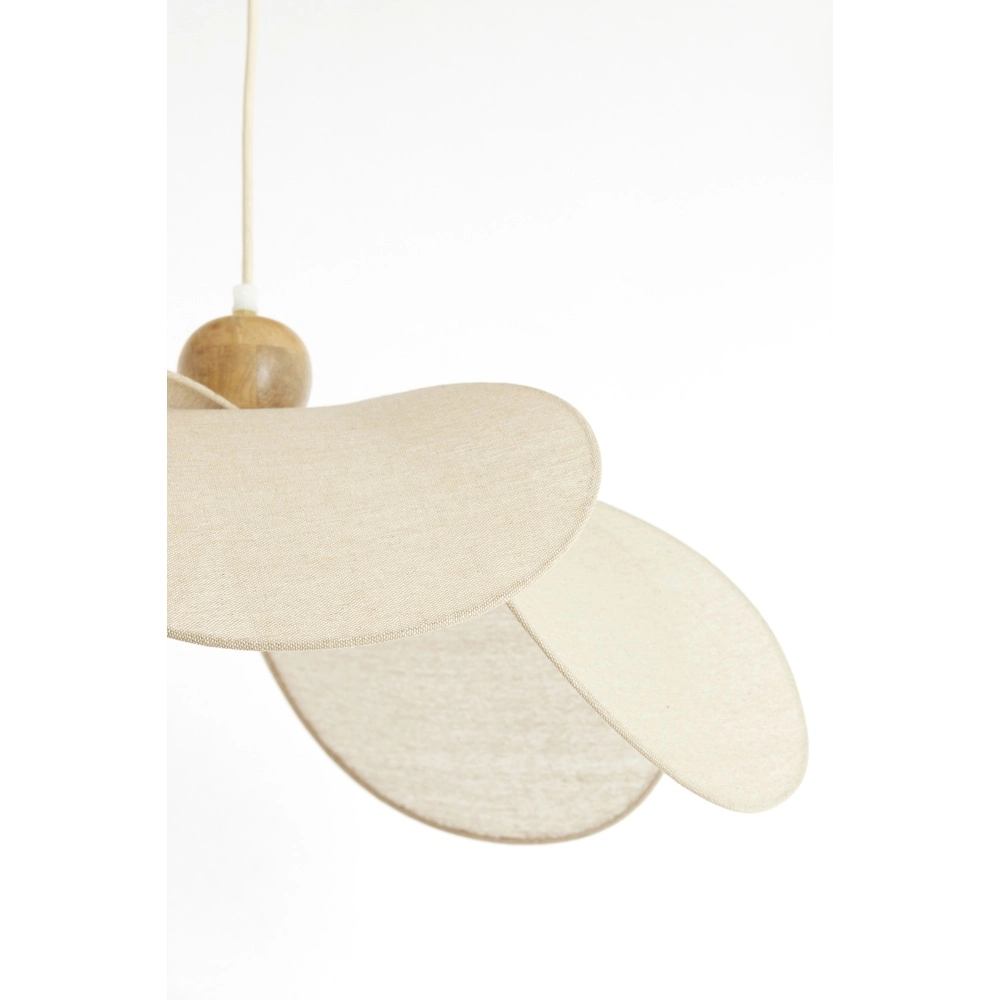 Scandinavian pendant lamp Lavriria Ø 50cm - sand Light & Living 8717807835965