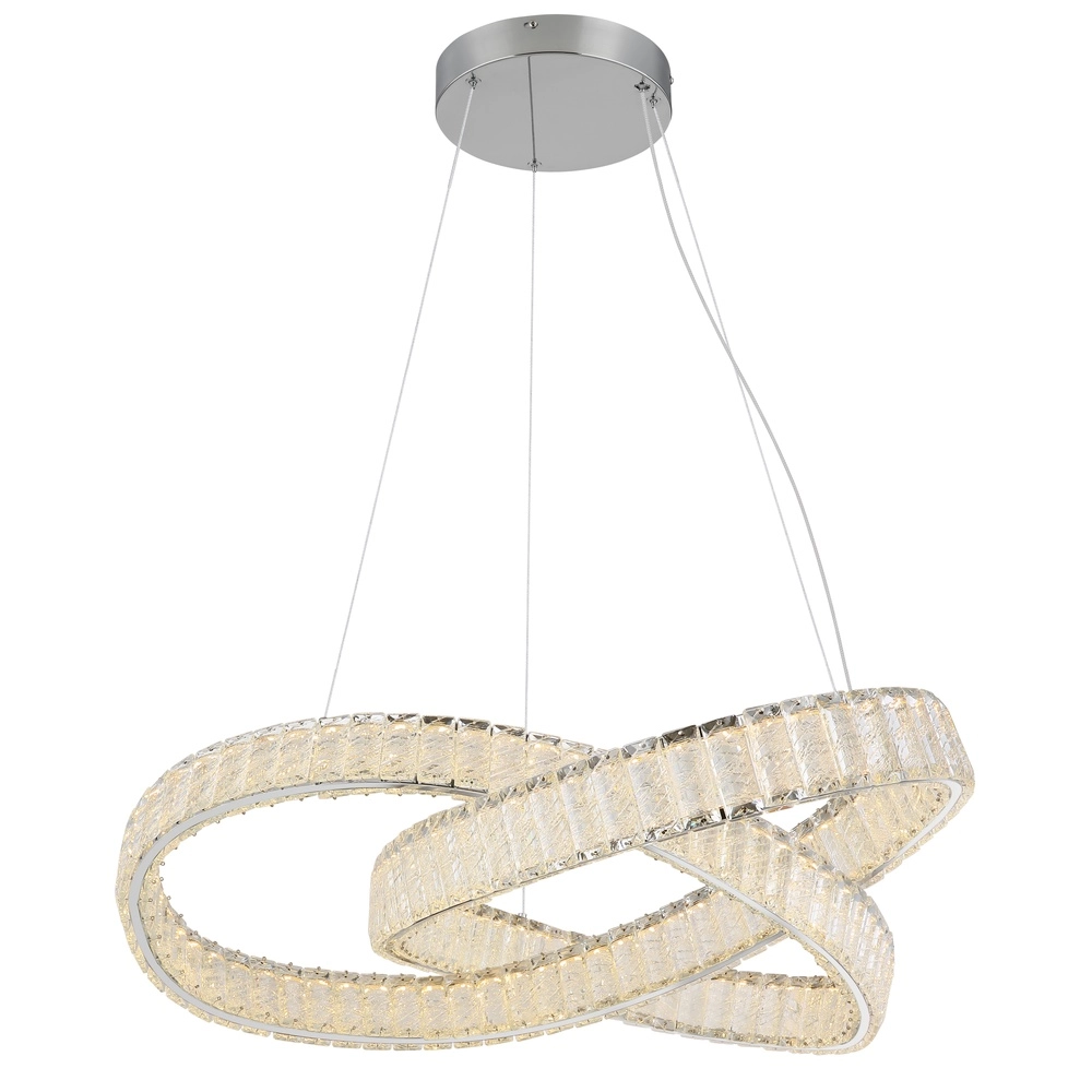 Unique pendant lamp Mucky chrome Globo 9007371468751