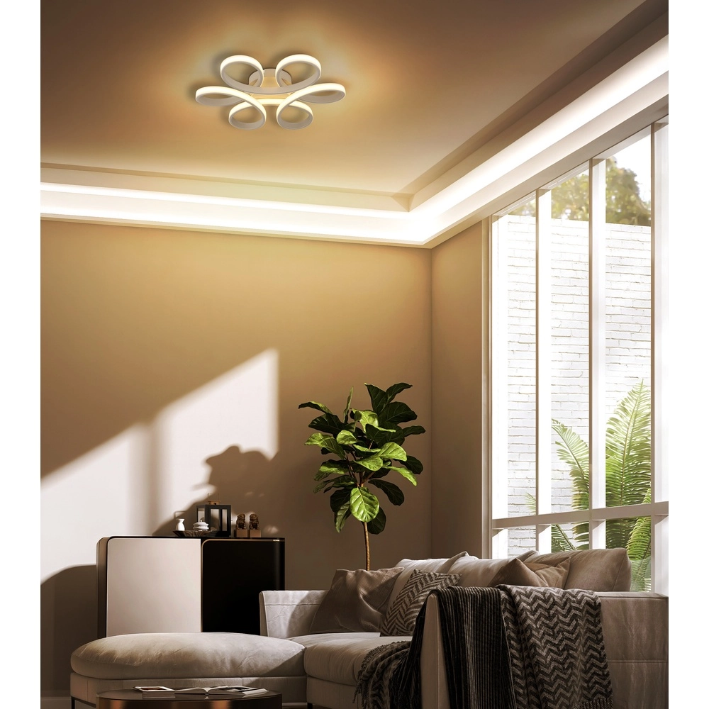 Design ceiling lamp Orbita sand brown Globo 9007371581313