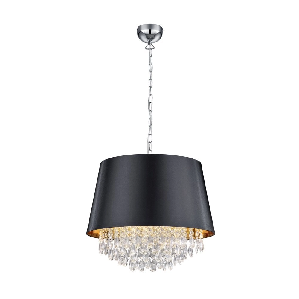 Pendant lamp Loreley with crystal