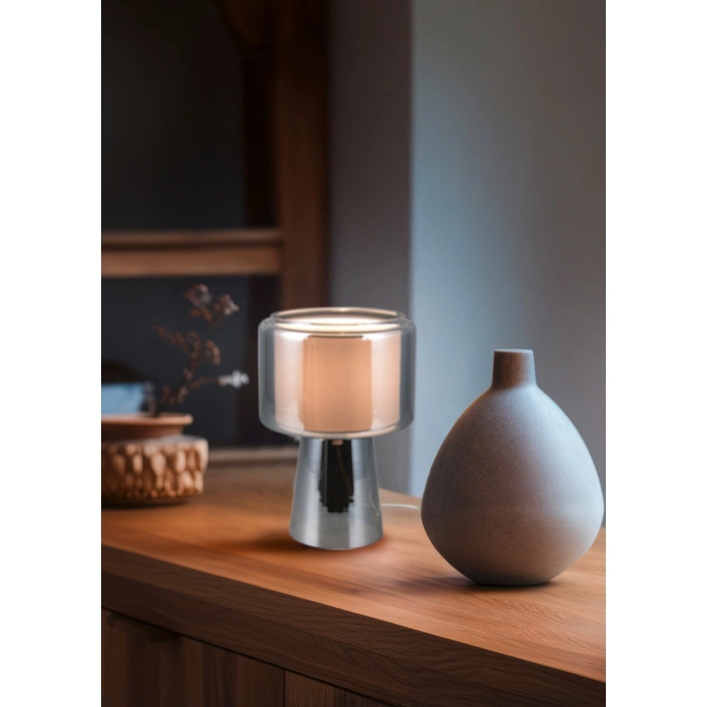 Design table lamp Rocka chromium Trio 4017807662702