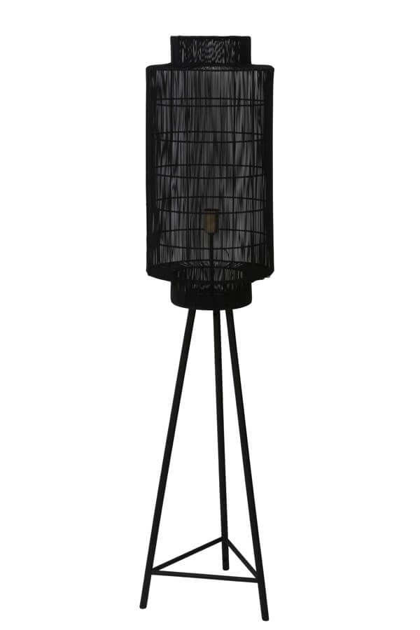 Bohemian floor lamp Gruaro black Ø 32cm Light & Living 8717807206482