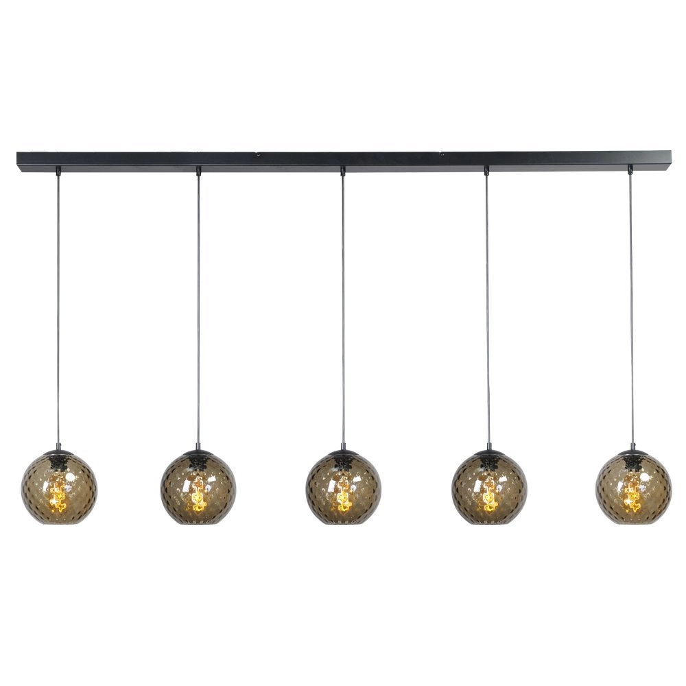 Dining table hanging lamp Baloton 5-light