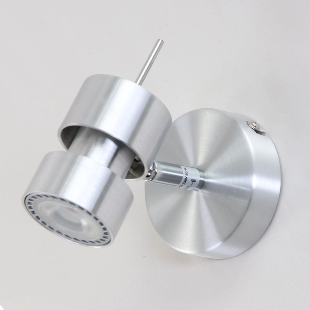 LED wall spot Natasja Led metallic gray Steinhauer 8712746111958