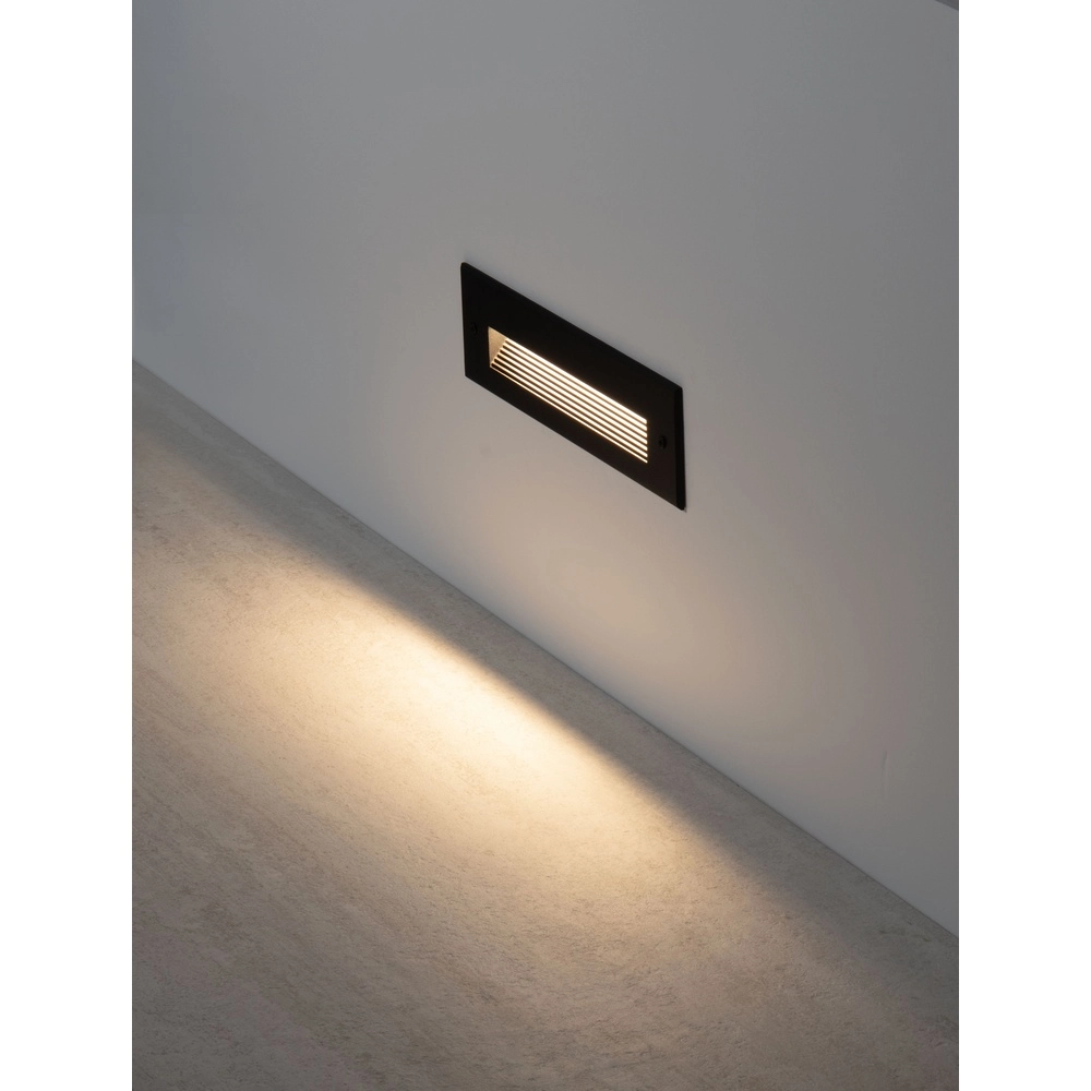 Recessed light Polka 25cm black