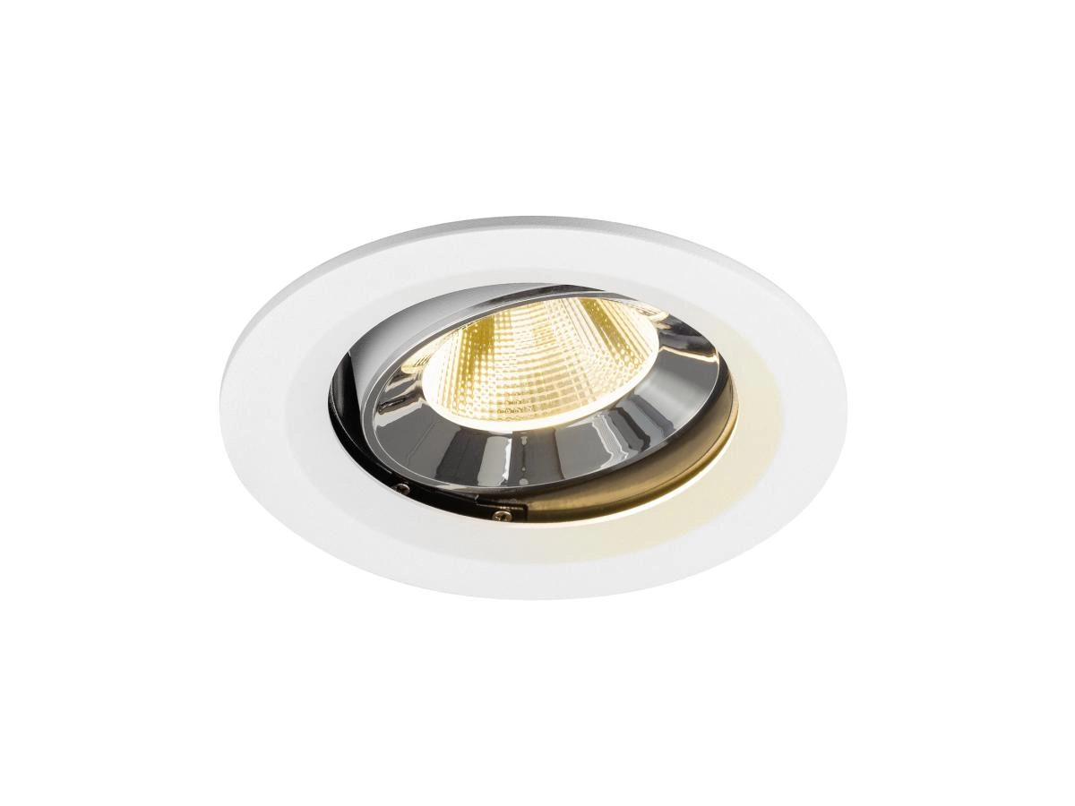 Recessed spotlight Numinos Move M white/chrome 3000K - 20deg