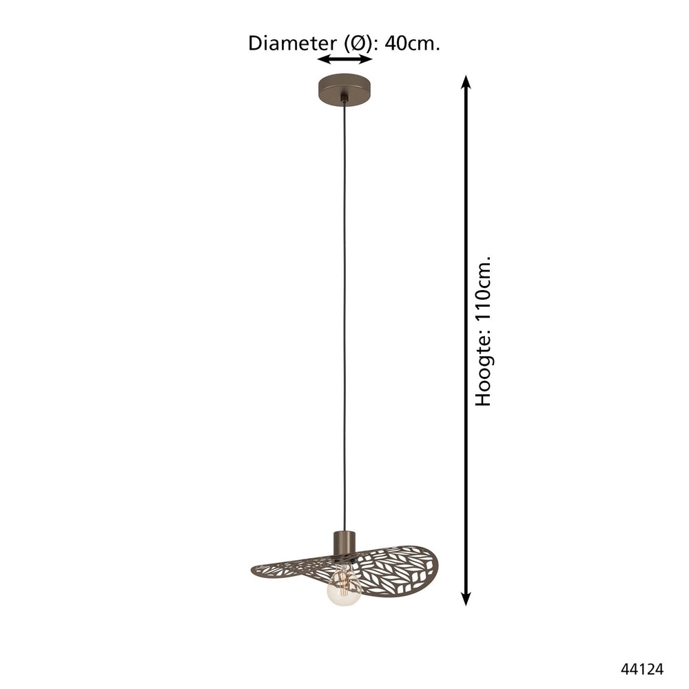 Pendant lamp Swaby Ø 40cm Eglo 9008606359585