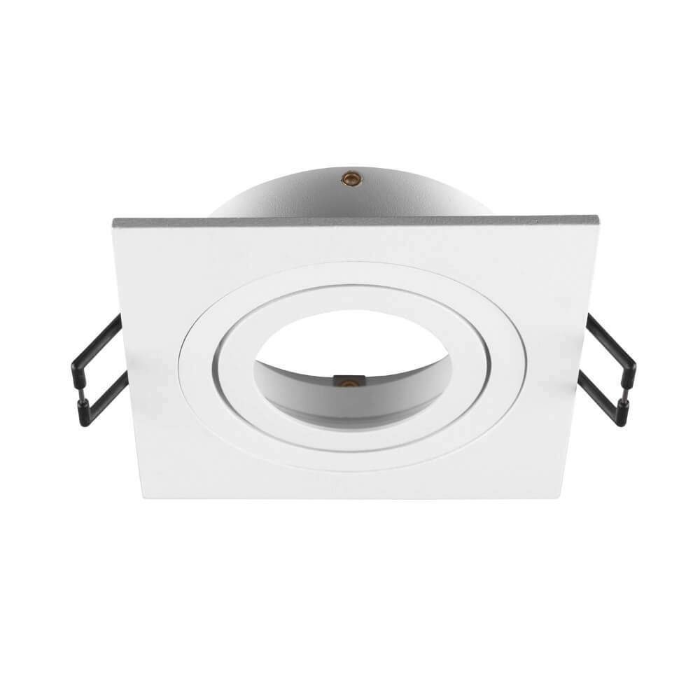 Mounting ring New Tria 75 Square white - without fitting
