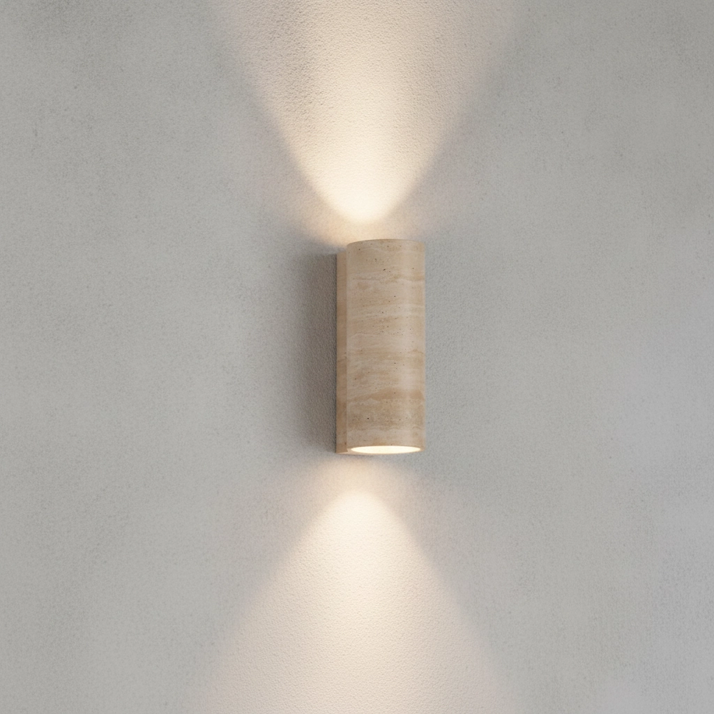 Unique wall spotlight Balma marble