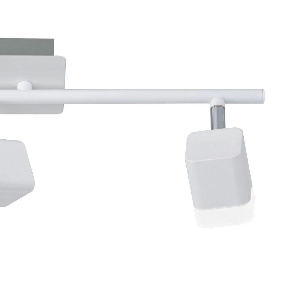 LED ceiling spot Roubaix 3-light white Trio 4017807391459