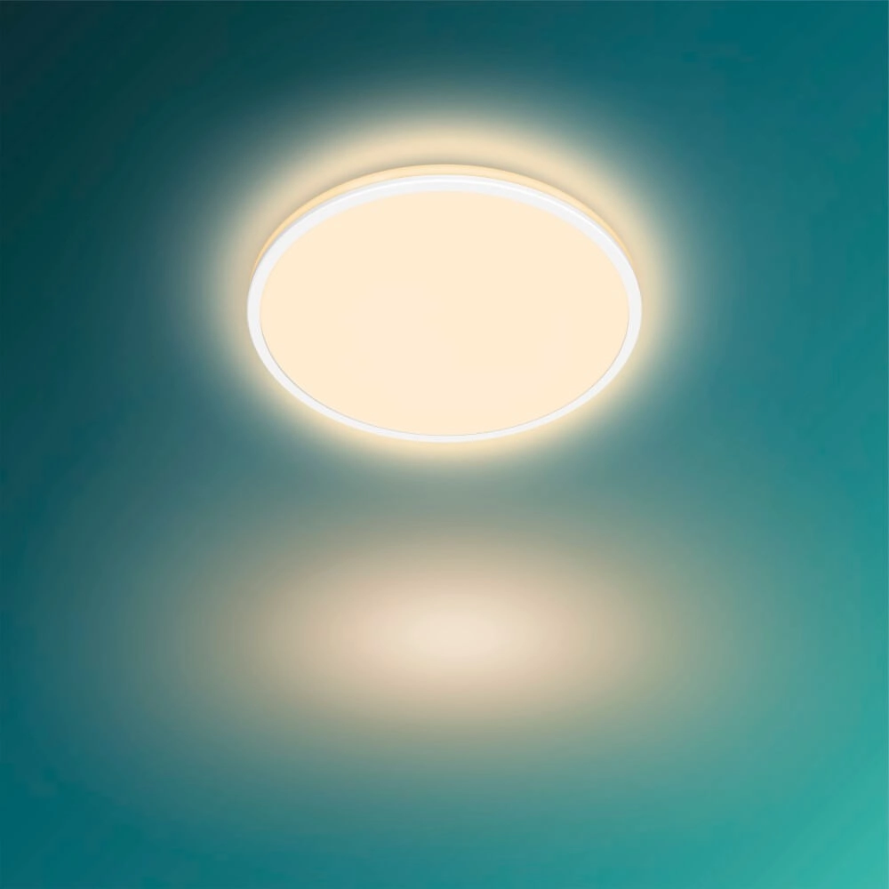 Black ceiling lamp Ozziet Ø 30cm Philips 8719514431904