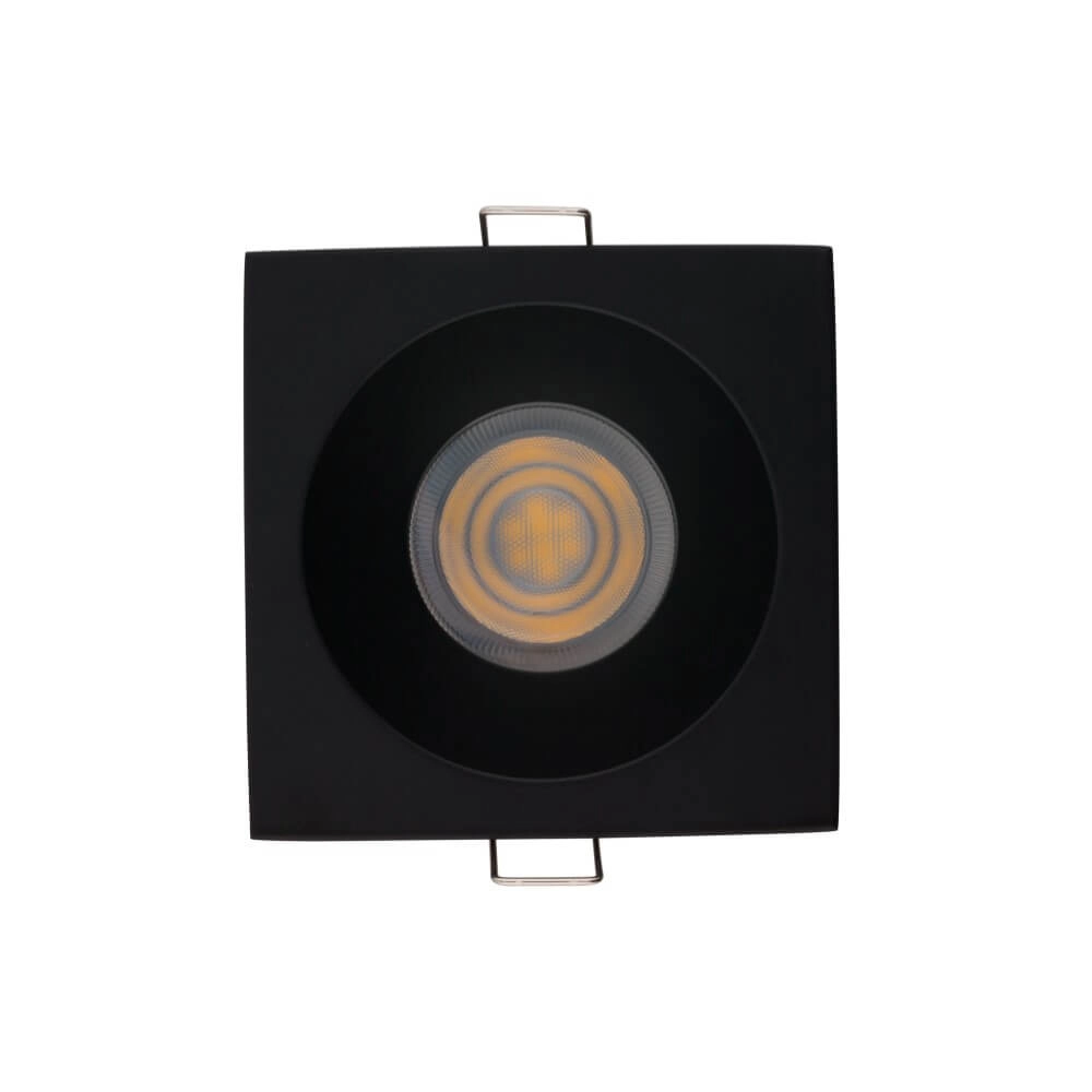 Black recessed spotlight Delta IP54 Lyora 5903139837095