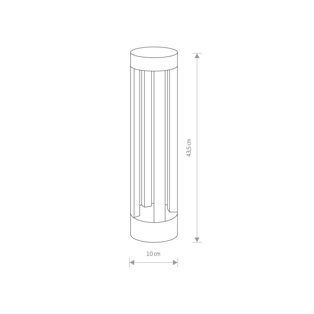 Designer lamp Tepic Led black Lyora 5903139950893