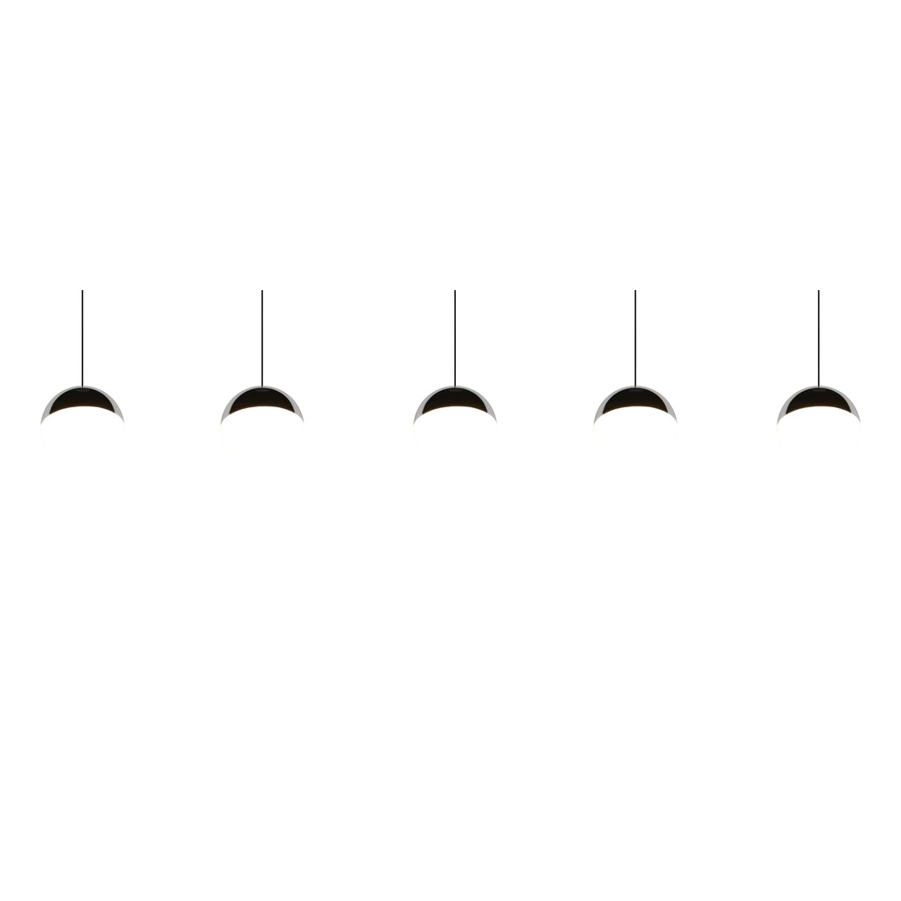 5-light pendant lamp Senta chrome Trio 4017807685855