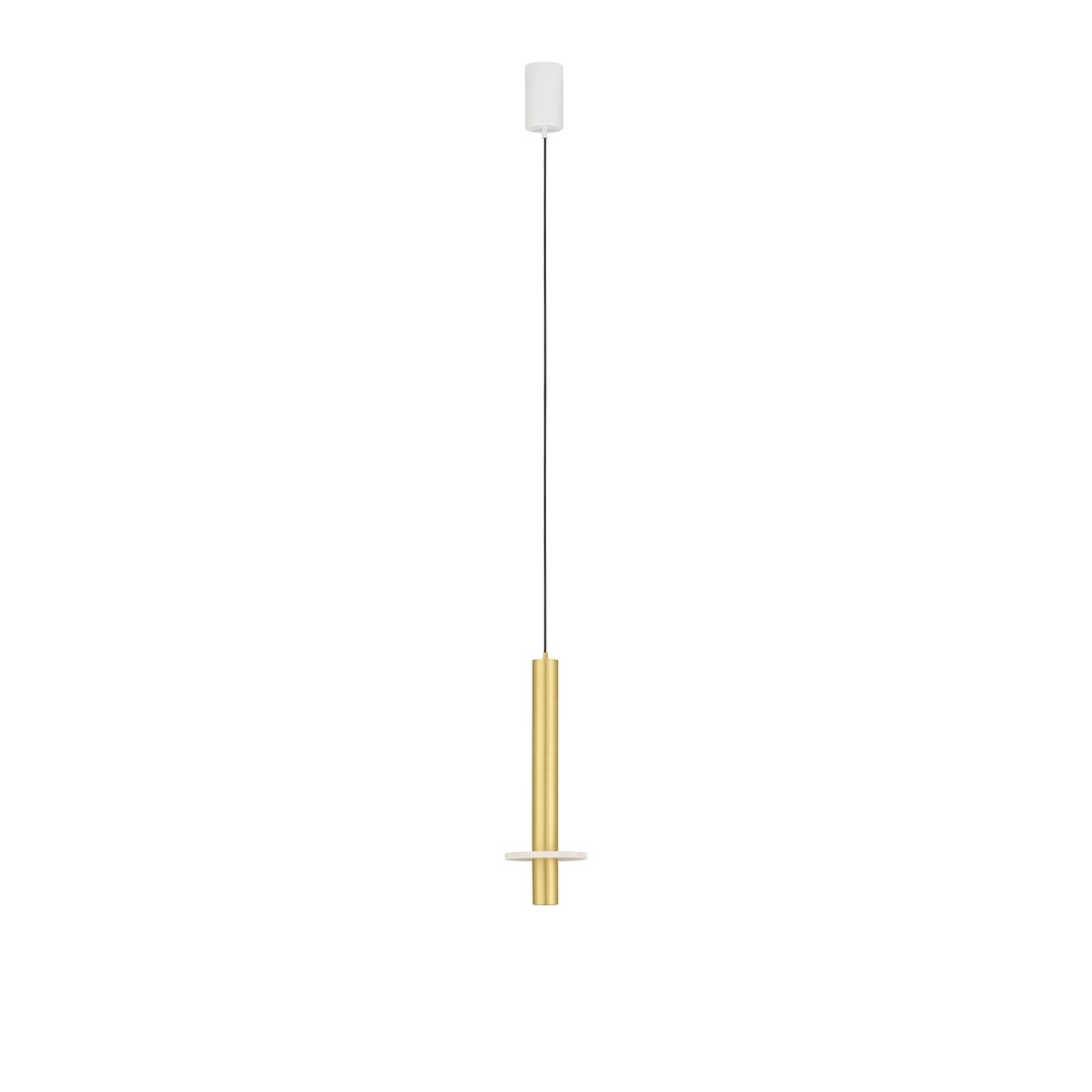 Design pendant lamp Noemi gold with white Ø 11cm Lyora 5212063503304
