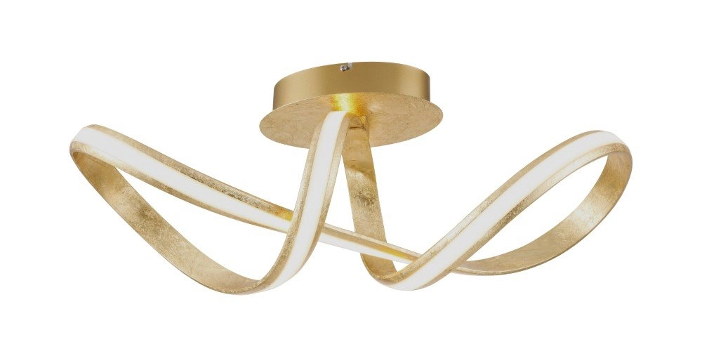 LED ceiling lamp Melinda gold