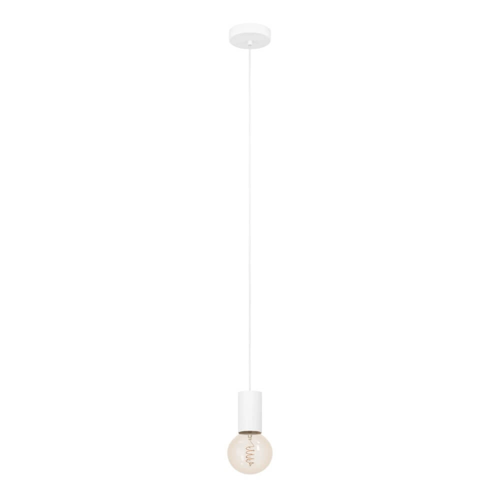White pendant Pozueta 1 E27