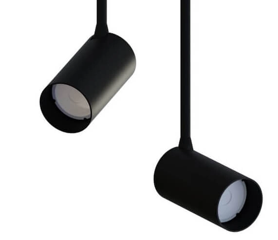 Black tilting spotlight Mono Long Lyora 5903139773096