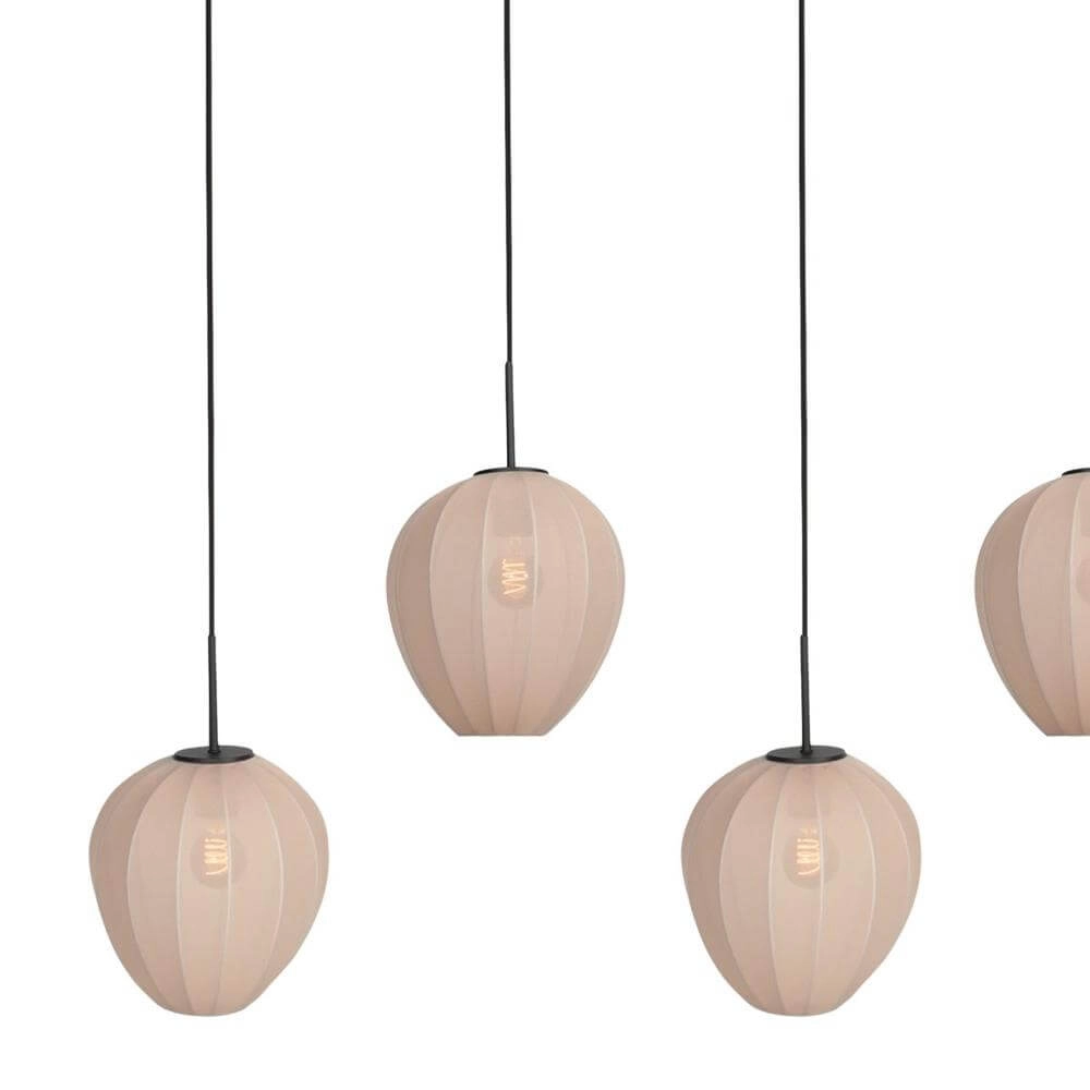 Pendant lamp HaloSwap with 5 cream caps Steinhauer 8712746179699