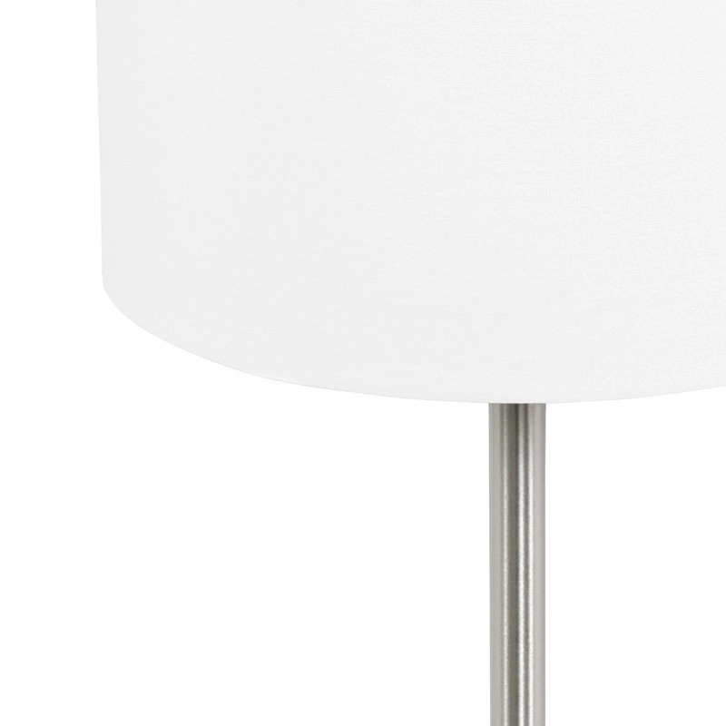 Table lamp Pasteri 40cm matt chrome with white Eglo 9002759315948