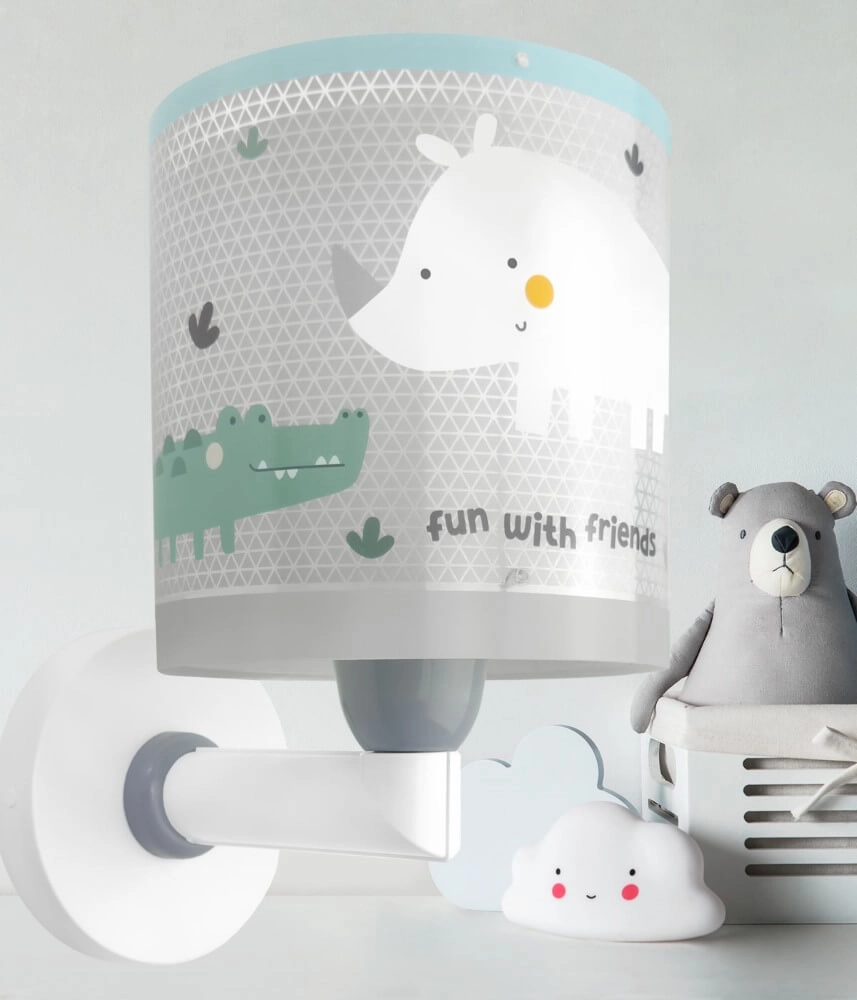 Wall night light Rhino & Croco Dalber 8420406606293