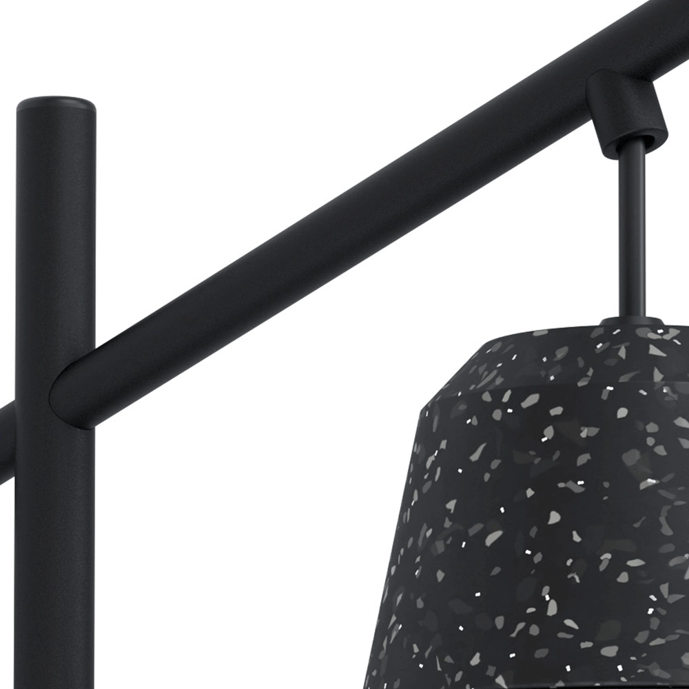 Black wall lamp Canterras Eglo 9002759995461