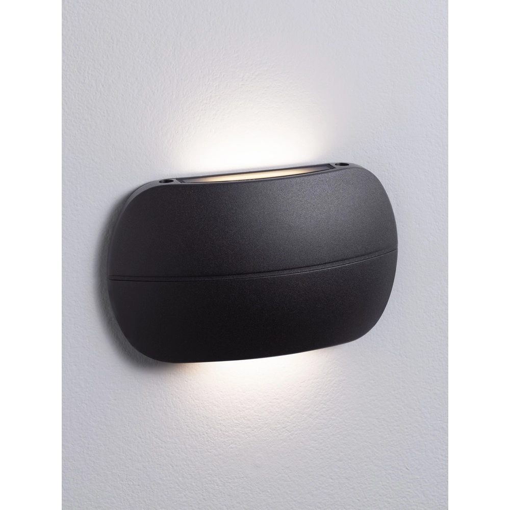 Design wall lamp Prato black