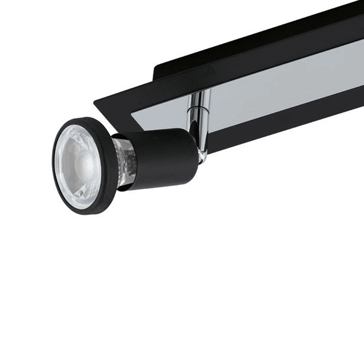 LED spot Sarria 2-light black Eglo 9002759949648