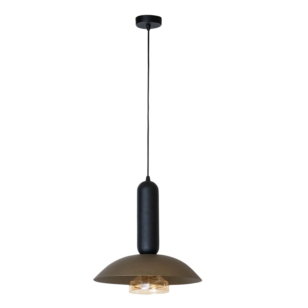 Pendant lamp Grantham coffee brown
