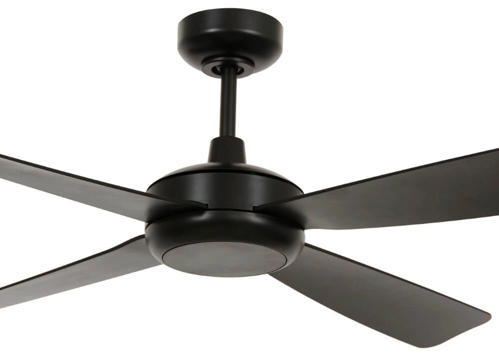 Ceiling fan with light Slipstream Ø 107cm black Beacon 9333509174684