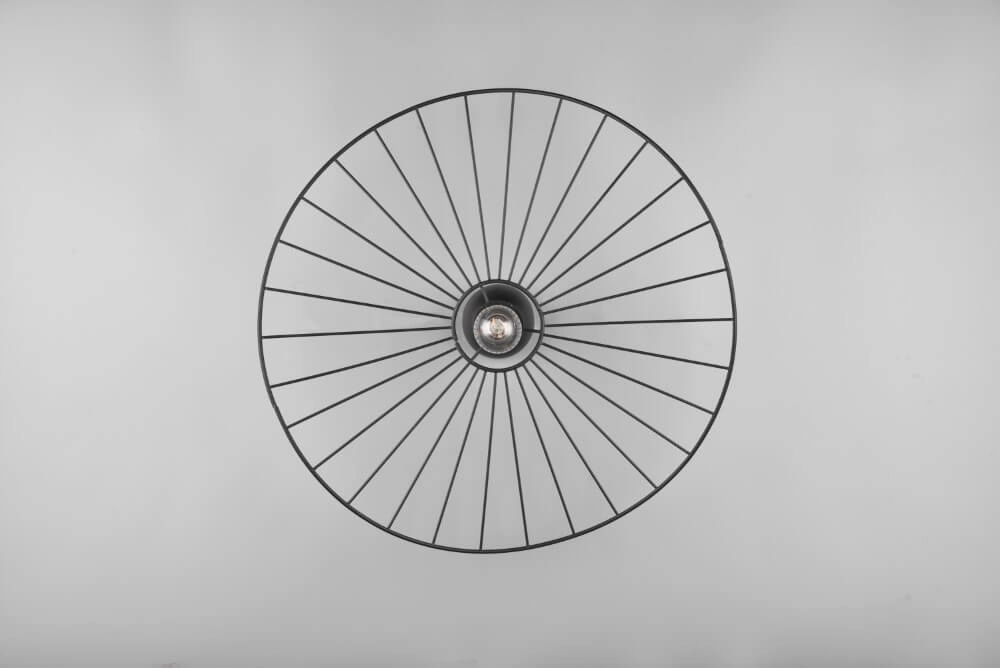 Ceiling light Chapeau black Trio 4017807574098