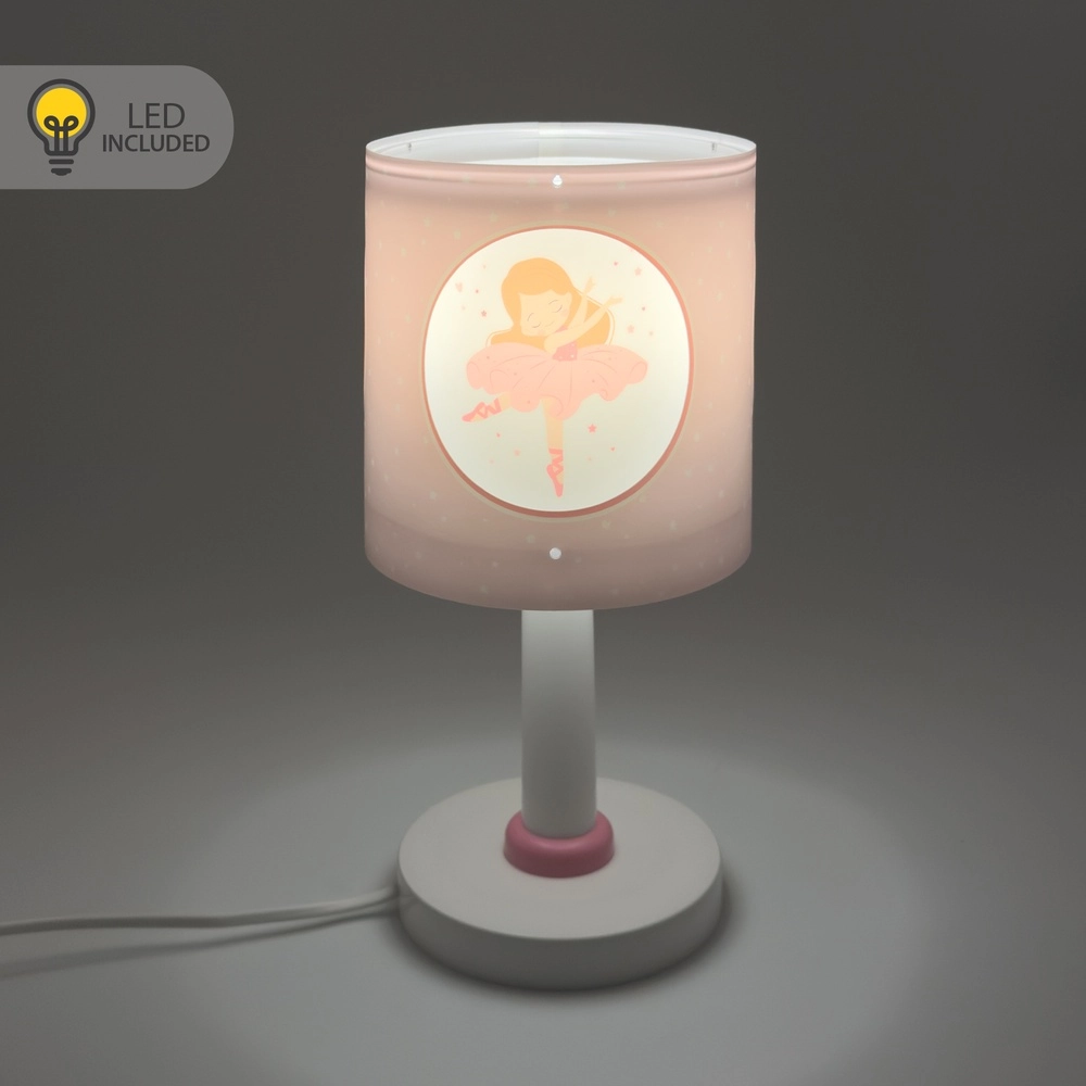 Table lamp Princess Dance Pink glow in the dark Dalber 8420406609119