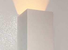 LED wall spot Vegas250 Up - Down 2x4w - 2700K - 25cm white Artdelight 8719831734573