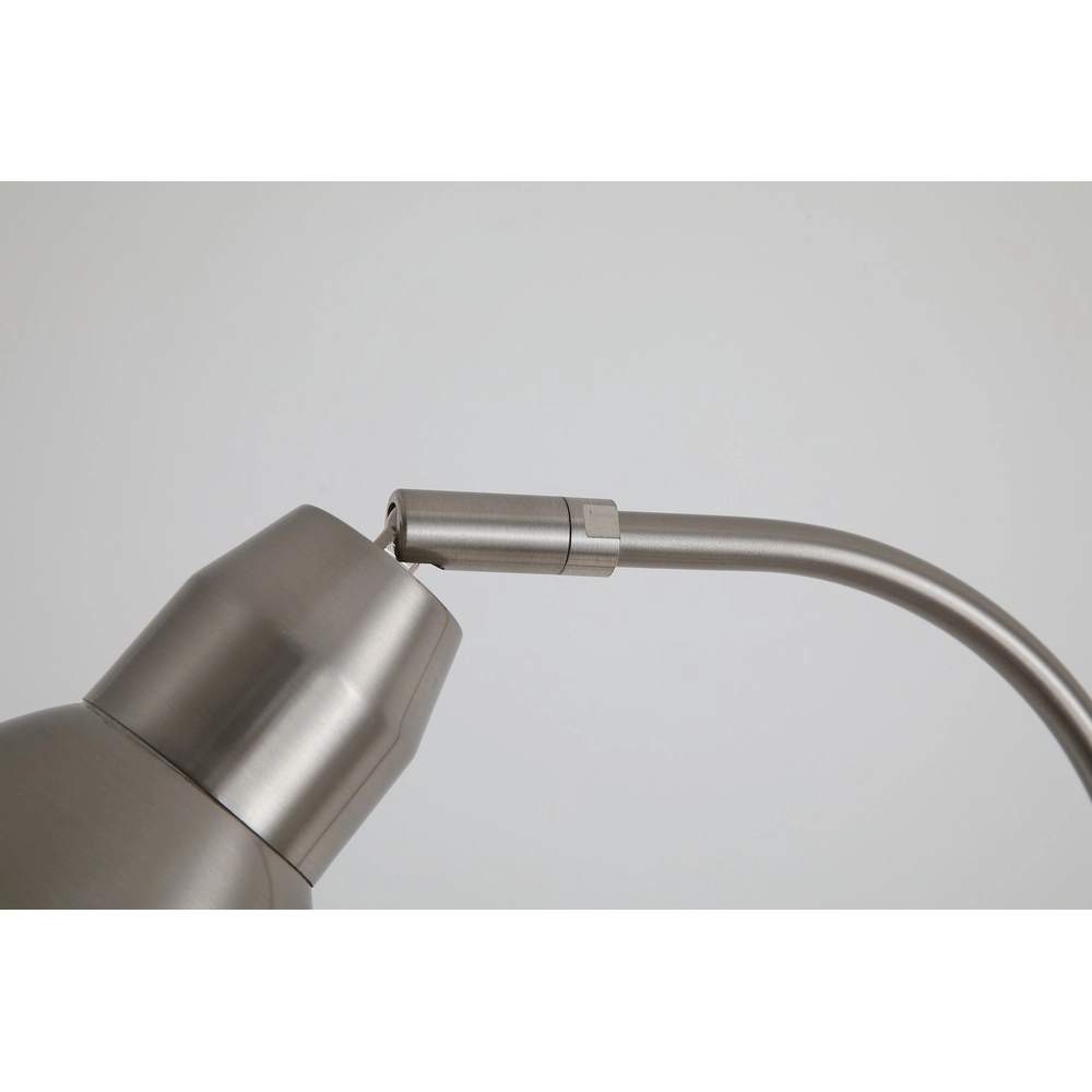 Floor lamp Adjustable nickel Searchlight 5053423302324